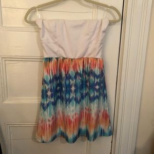 Boutique strapless dress